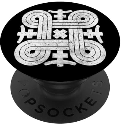 Hannunvaakuna Sisu Finnish Suomi Protection Rune Finland PopSockets mit austauschbarem PopGrip