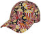 Popcorn Print Sommer Unisex Baseball Cap Hut Stilvoll und Bequem - Perfekt für Outdoor Wear, Sport, Freizeitkleidung, Schwarz, Schwarz, Einheitsgr��e
