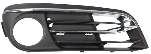 BROGEH Nebelscheinwerfer Gitter für BMW 5 Series F10 F11 Sedan 2014 2015 2016,Auto Frontstoßstange Nebelscheinwerfer Gitter Abdeckung,B-Right