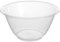 Hardys Clear Small Plastic Mixing Bowl - 15cm, 1 Litre - Non-Absorbent, Food-Safe - Perfect Large Plastic Bowl for Baking & Cakes - Lightweight, Dishwasher & Microwave Safe