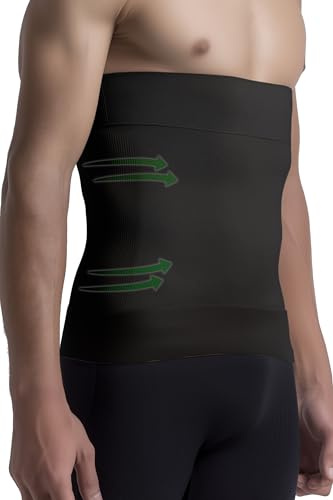 SLIMCELL Gaine Ventre Plat Amincissante pour Homme - Sous Vetement Galbant Et Massant avec Élastique - Made in Italy