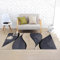 LIKE IT MORE Modern Teppich für Wohnzimmer, Schlafzimmer, Küche und Flur - Waschbarer Rutschfester Teppichläufer – Rug Carpet Living Room (Merkur Beige, 140 x 200 cm)