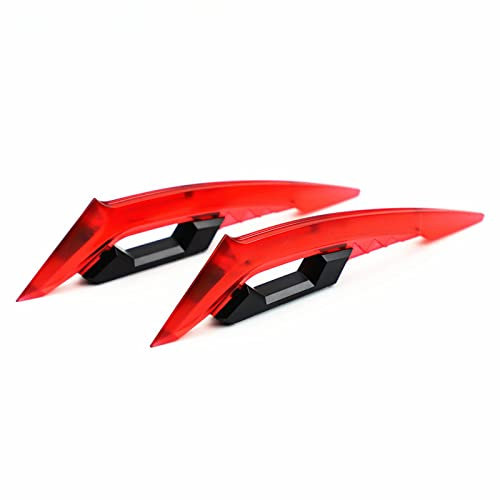 Alettone aerodinamico ad alte prestazioni per moto, in plastica, accessori di riparazione 250SR aerodinamico Winglet Spoiler laterale anteriore per moto, set di alette aerodinamiche per moto