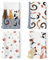 Arquiel Paños y Toallas de Cocina Algodon Set de 4, Toallas de Plato 100% Algodón Paño de Cocina Suaves y absorbentes Toallas de té y Toallas de Barra 48 x 70CM Gato De Dibujos Animados