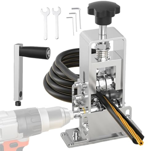 Pelacables manual, pelador de alambre de cobre alimentado por taladro, pelador de cables, manual eléctrico 2 en 1 de alambre de cobre para mazo de cables, reciclaje y desmontaje