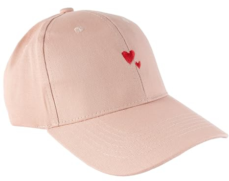 L37 - Baseball Cap für Damen Basecap Baseball Kappe Pastellfarbe Baseboard Baseballkappe Baseballmütze Sonnenschutz Baseballkappen Sonnenhut Cotton Cap - Rosa