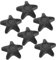 Beaupretty Wheelchair Knobs Replacement Adjustment Star Knobs for Wheelchair Control