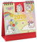 2025 Mini Tischkalender Monatliche Memo Notes Flip Cute Cartoon Kalender 16 x 15,2 cm - Einhorn (Okt. 2024 bis Dez. 2025)