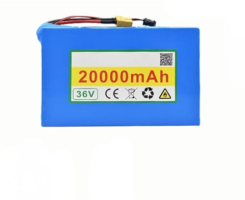 Batterie au Lithium 36 V 36 V 20 Ah 10S2P pour vélo électrique avec Chargeur pour Moteurs jusqu'à 750 W et Scooters Outils électriques XT60