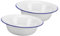 Cabilock Cuenco De Esmalte Vintage Sopera De Cocina Ideal Para Mezclar Masa y Guardar Sopa