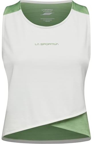 LA SPORTIVA Damen Sunfire Top, Chalk-Aspen Green, S