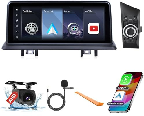 Coche CarPlay Android Auto Navegación Estéreo Pantalla Táctil GPS para BMW 1 Series E87 2006-2011 OEM NO Screen/CCC 10.25 Radio Display IPS Headunit Tablet Reproductor Multimedia（V2）