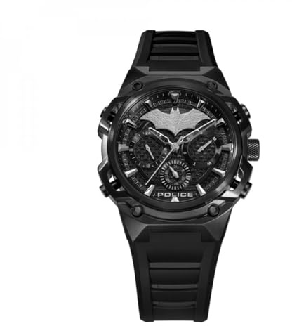 Polizeiuhr PEWGQ0089901-SET Batman Schwarz