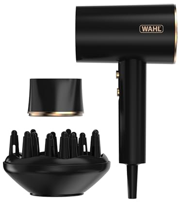 Wahl Ionic Flow Sèche-cheveux avec diffuseur et embout concentrateur