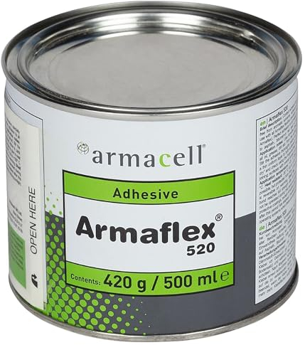 colle armaflex 520 - pot de 0.5 litre - armacell adh520/0.5e