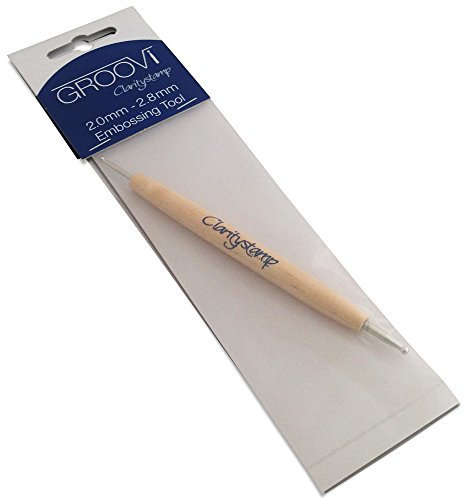 Groovia - Herramienta de pergamino para repujado de 2,0 mm a 2,8 mm