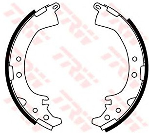 TRW Bremsbackensatz GS8797 | Kompatibel mit: FORD RANGER, NISSAN NAVARA NP300, NAVARA NP300 Pick-up, NAVARA NP300 Pritsche/Fahrgestell