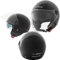Casque Moto Scooter Jet Double Visiere Pare-Soleil ECE 22 Noir XL