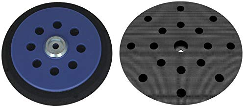 Plateau de ponçage dur 17 trous - pour Makita BO6030 BO6040 – pour disques abrasifs auto-agrippant - NOUVEAU