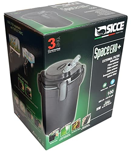 Filtri per acquari New Space EKO+ 100 Filtro Esterno - 550 L/h