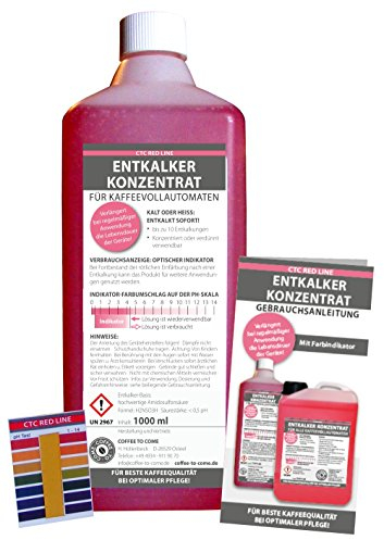 ctc Red-Line Entkalker Konzentrat für Kaffeevollautomaten