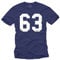Mücke 63 T-Shirt für Herren - XXXXL Blau