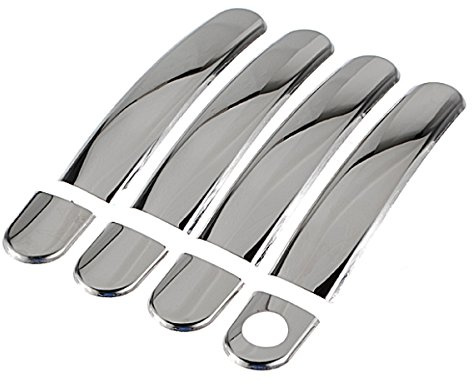 Akhan KS1098 - Edelstahl Türgriffe 4 Türig geeignet für VW GOLF 4 (98-04)