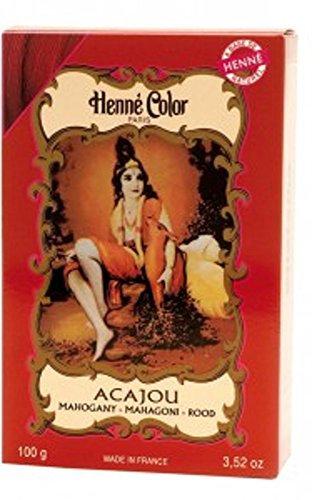 Acajou (Mahogany) Henné Color