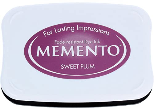 Tsukineko ME000506 Memento Dye Ink Pad - Sweet Plum