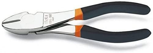 Beta 1084 200 - Pince coupante diagonale à faible effort de coupe, chromée, branches gainées avec double couche de PVC antidérapant