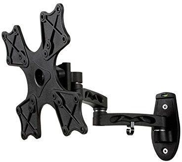 B-Tech BTV504 VENTRY - Flat Screen Wall Mount with Double Arm - Medium in Black