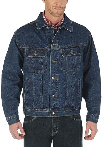Wrangler Herren rjk30anb denim jackets, Antique Indigo, 4XL EU