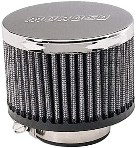Moroso 68815 VALVE COVER, BREATHER, CLAMP-ON, NO HOOD