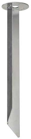 SLV ERDSPIESS Stahl Silber