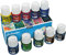 Pebeo Setacolor Flacon de peinture pour tissu Transparent couleurs 10 x 45 ml
