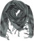Harrys-Collection PLO Pali Tuch Schal in 20 Farben 100% Baumwolle dick, Farben:grau