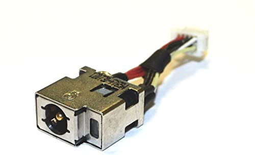 Power4Laptops connecteur Alimentation pc Portable avec câble Compatible avec HP Pavilion DM1-1010EF