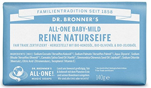 Dr. Bronner's - Bar Soap Neutral-Mild - Pure Natural Soap