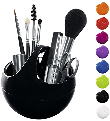 Spirella Poubelle spéciale cosmétiques Bowl 1L Noir