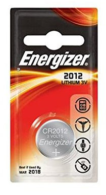 ENERGIZER Lot de 12 Blisters de 1 Pile Lithium CR 2012