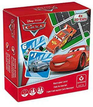ASS Altenburger 22501639 - Disney Pixar Cars, 2 in 1 Game Box, Reisespiel