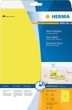 Herma Etiketten A4 neon-gelb 210x297 mm Papier matt 20 St.