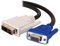 Cables To Go Rallonge analogique DVI-A mâle / HD15 VGA femelle 2 m
