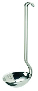 Eva Solo Louche Ovale en Acier Inoxydable, diamètre 6 cm, Argenté