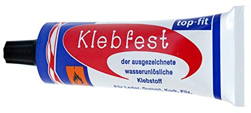 Shoe glue stick leather and rubber