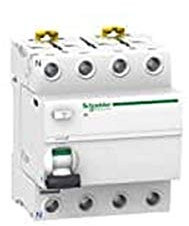 Schneider Electric A9R24440 iID Interruptor Diferencial, Clase A, 4P, 40A, 300mA, 73.5mm x 72mm x 91mm, Blanco