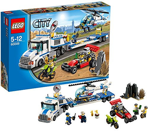 LEGO City 60049 - Polizei Hubschrauber Transporter