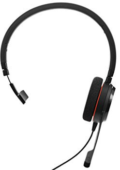 Jabra Evolve 20 UC cuffia mono per Skype for Business