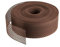 Fassadenprofile Traufgitter 60m x 50mm, 2 Rollen Braun Traufgitter aus PVC, Ovallochung, Lüftungsband für optimale Fassaden- und Dachbelüftung