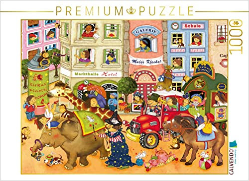 CALVENDO Puzzle Zirkusparade 1000 Teile Puzzle quer | 1000 Teile Lege-Größe 64 x 48 cm Foto-Puzzle für glückliche Stunden